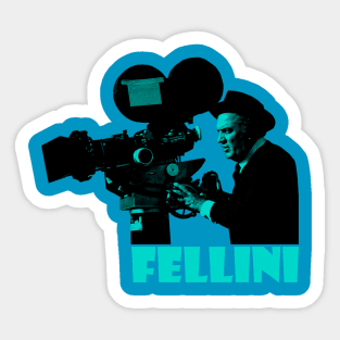 Frederico Fellini Sticker